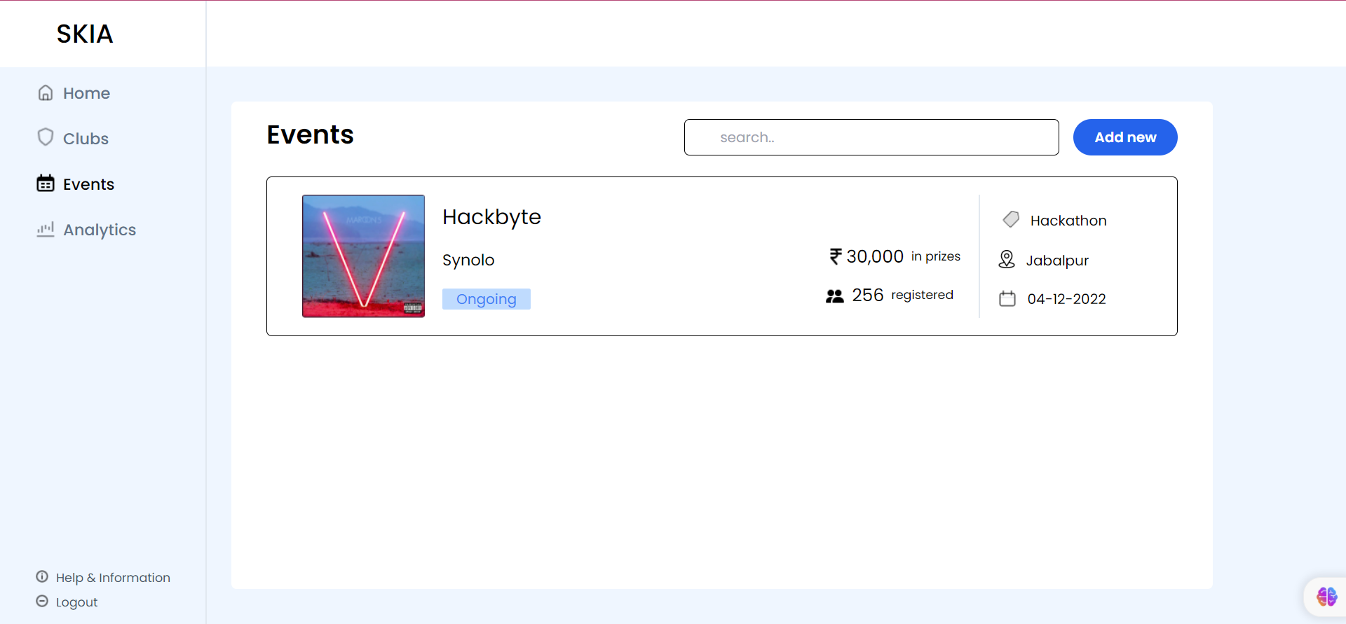 Sunset in the mountains